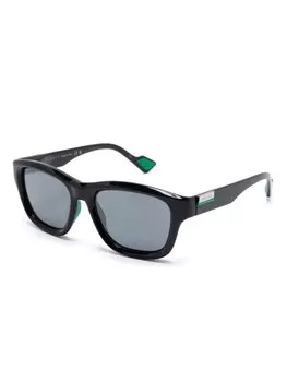 Солнцезащитные очки Gucci Eyewear в оправе wayfarer, черный