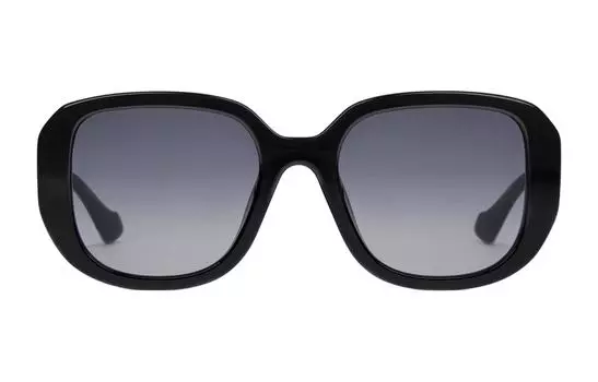 Солнцезащитные очки Gucci Interlocking-G Oversize женские, черный