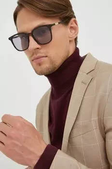 Солнцезащитные Очки Gucci, коричневый