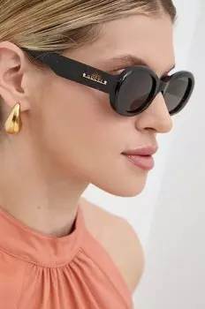 Солнцезащитные очки Gucci, коричневый