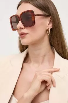 Солнцезащитные очки Gucci, мультиколор