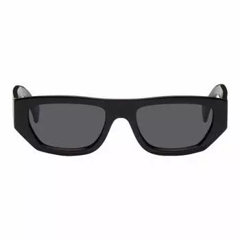 Солнцезащитные очки Gucci Rectangular, черный