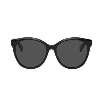 Солнцезащитные очки Gucci Round, чёрный