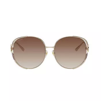 Солнцезащитные очки Gucci Round, золото