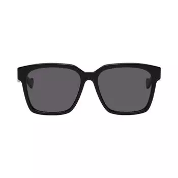 Солнцезащитные очки Gucci Square, черный