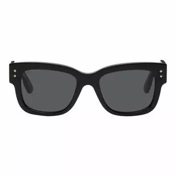 Солнцезащитные очки Gucci Square, черный