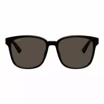 Солнцезащитные очки Gucci Square, черный