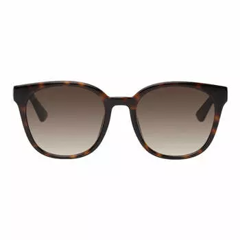Солнцезащитные очки Gucci Square, коричневый