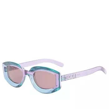 Солнцезащитные очки Gucci Sunset Boulevard Gucci Eyewear, коричневый
