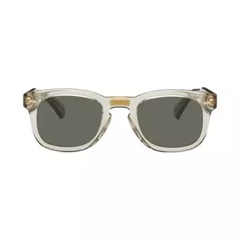 Солнцезащитные очки Gucci Taupe Square, коричневый