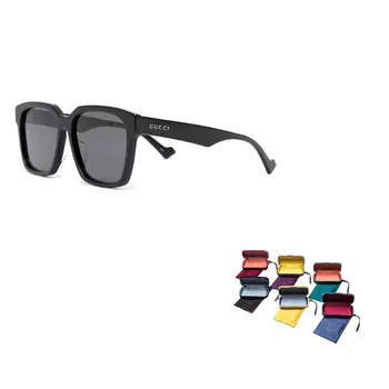 Солнцезащитные очки Gucci унисекс, черный