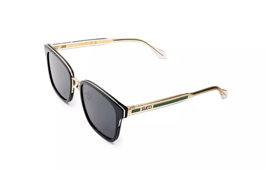 Солнцезащитные очки Gucci унисекс, черный