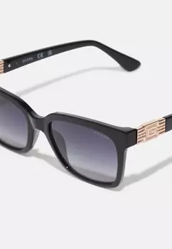 Солнцезащитные очки Guess, блестящие черные