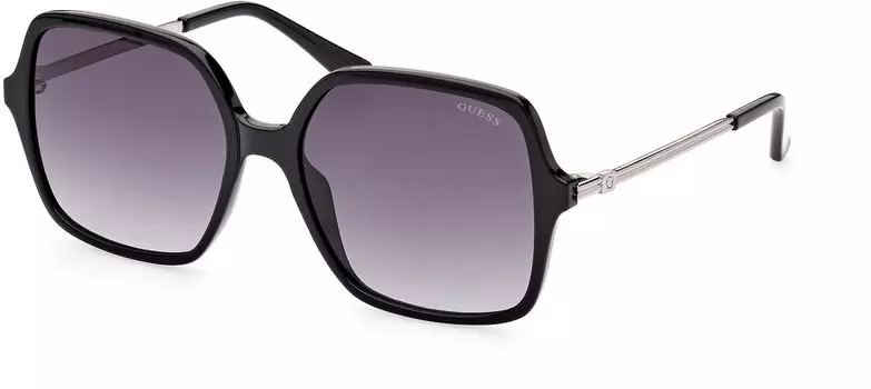 Солнцезащитные очки Guess, блестящие черные