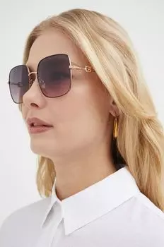 Солнцезащитные очки Guess, черный