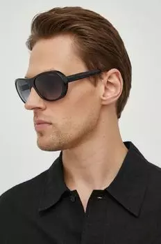 Солнцезащитные очки Guess, черный