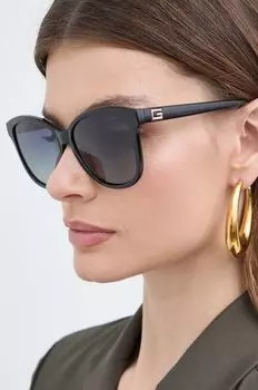 Солнцезащитные очки Guess, черный