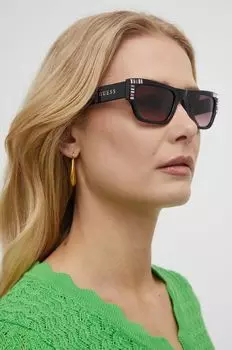 Солнцезащитные очки Guess, черный
