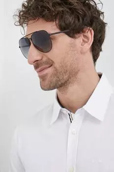 Солнцезащитные очки Guess, черный