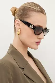 Солнцезащитные очки Guess, черный