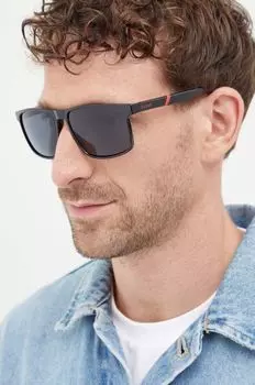 Солнцезащитные очки Guess, черный