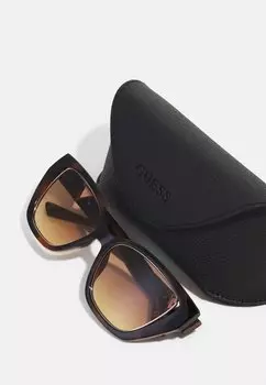 Солнцезащитные очки Guess, коричневые