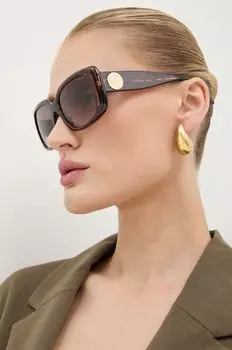 Солнцезащитные очки Guess, коричневый