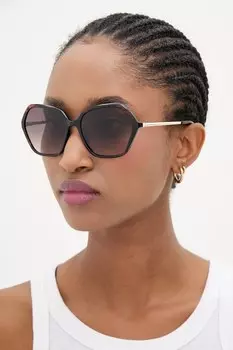 Солнцезащитные очки Guess, коричневый