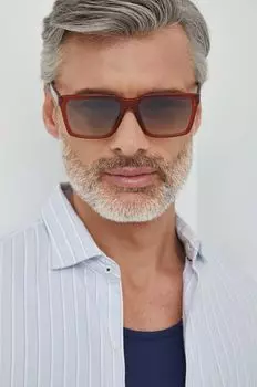 Солнцезащитные очки Guess, оранжевый