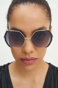 Солнцезащитные очки Guess, серебряный