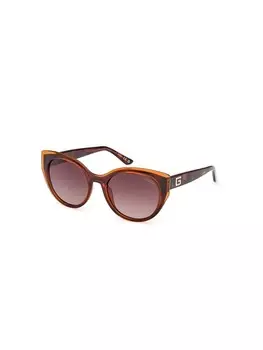Солнцезащитные очки GUESS Sunglasses, цвет brown/light brown