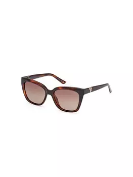Солнцезащитные очки GUESS Sunglasses, цвет brown/light brown