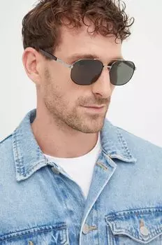 Солнцезащитные очки Guess, зеленый