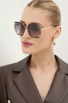 Солнцезащитные очки Guess, золотой