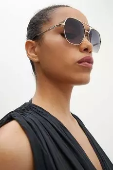 Солнцезащитные очки Guess, золотой