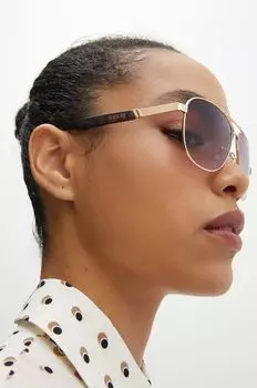Солнцезащитные очки Guess, золотой