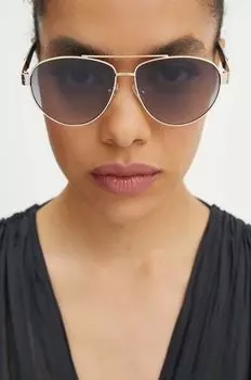 Солнцезащитные очки Guess, золотой