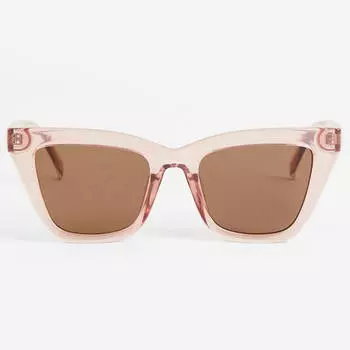 Солнцезащитные очки H&M Cat-eye, светло-бежевый