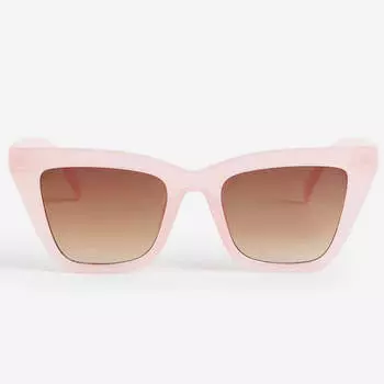 Солнцезащитные очки H&amp;M Cat-eye, светло-розовый