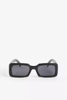 Солнцезащитные очки H&amp;M Rectangular, чёрный