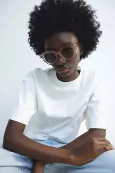 Солнцезащитные очки H&M, бежевый