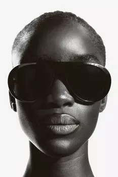 Солнцезащитные очки H&M, черный