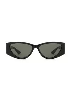 Солнцезащитные очки Hailey Gucci, black & grey