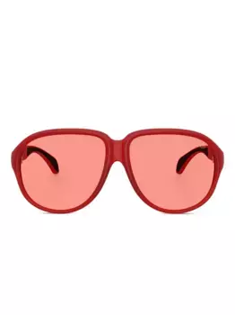 Солнцезащитные очки Halcyonne Moncler Eyewear, красный