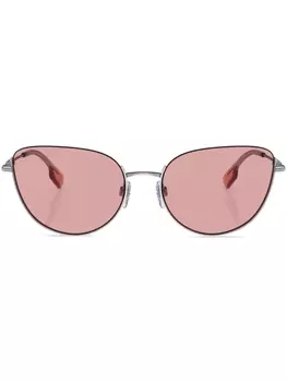 Солнцезащитные очки Harper Burberry Eyewear, серебристый