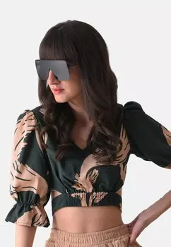 Солнцезащитные очки Haute Sauce, черный