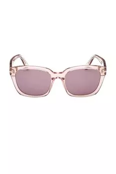 Солнцезащитные очки Haylay Tom Ford, shiny transparent powder rose & antique rose