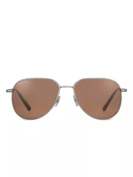 Солнцезащитные очки Haywood Serengeti Eyewear, серебряный