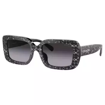 Солнцезащитные очки hc8380u Coach, серебряный