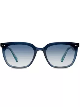 Солнцезащитные очки Heizer с эффектом градиента Gentle Monster, синий